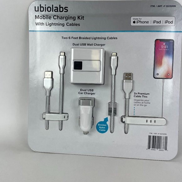 Ubio Labs Costco Ubio Labs Costco Cell Phone Charger Charging Kit